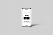 iPhone Mockup, an iPhone Mockup by Difa Design (Thumbnail 3 of 5)