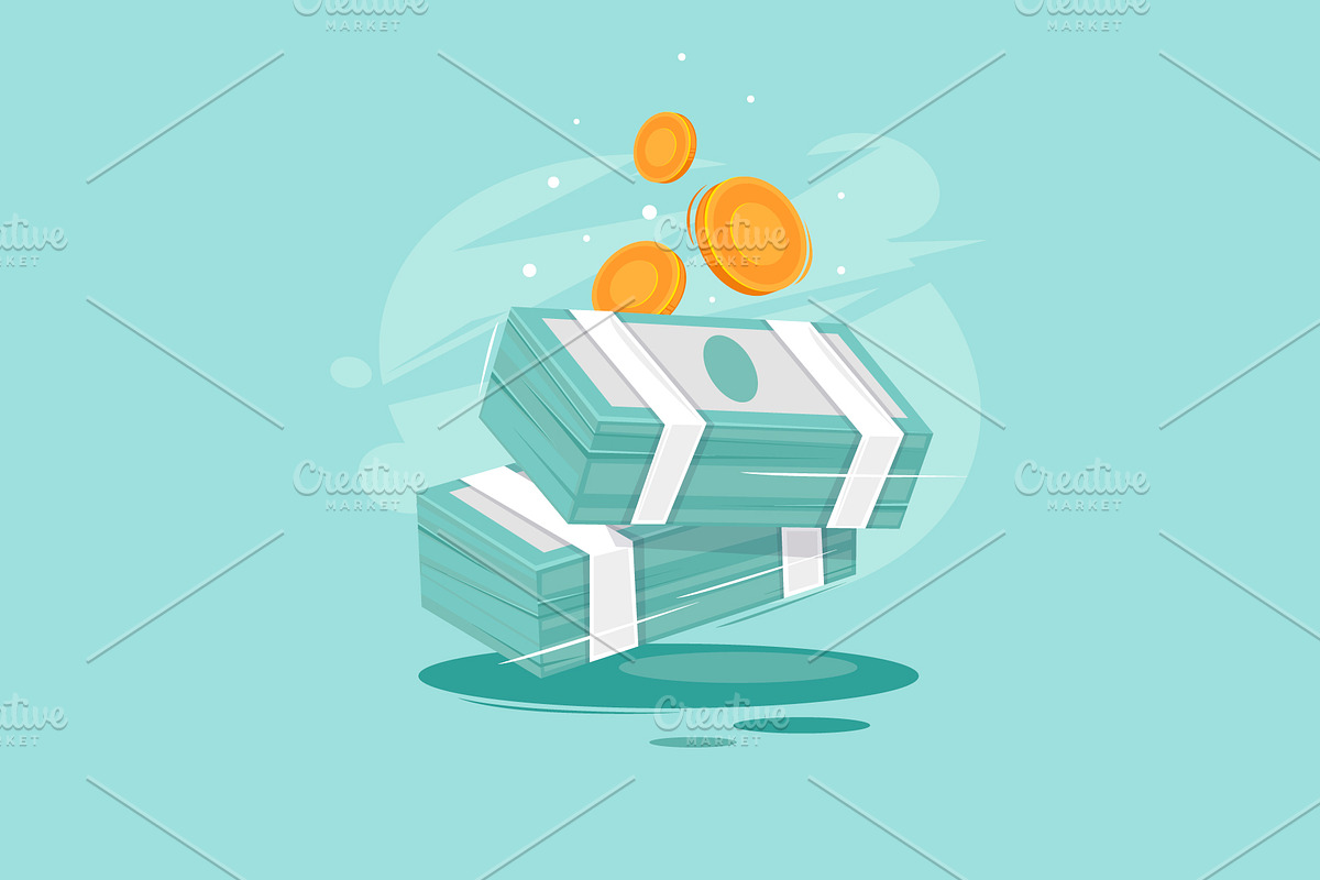 Money, a Finance Illustration by Podis (Photo 2 of 6)