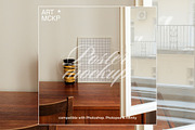 Framed Din A poster mockup, a Merchandise Mockup by MCKP*ME (Thumbnail 3 of 3)