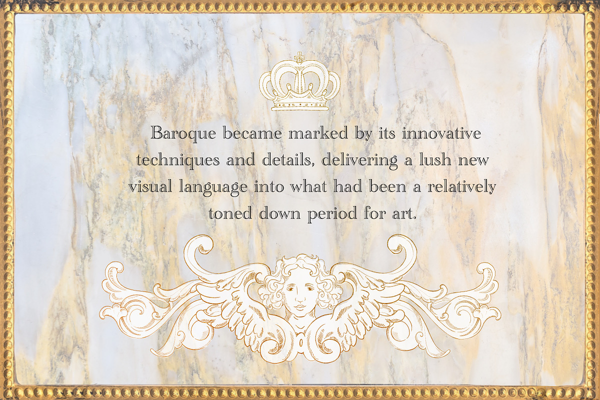 Baroque Lettering Creator Kit, a Brush Add-On by Letter Elfa Studio