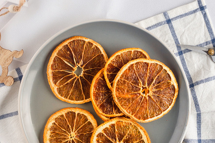 Dry Oranges for Christmas Decorations., a Food & Drink Photo by vimart