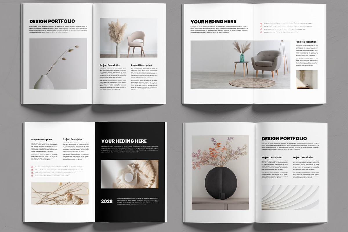 Minimalist Graphic Design Portfolio preview 4