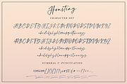 Houstiny - Handwritten Font, a Script Font by Megi Satyo Widodo (Thumbnail 15 of 17)