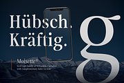 Moisette - 14 Fonts, a Serif Font by Nasir Udin (Thumbnail 6 of 14)