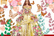Autumn Fall Fairytale Clipart, an Illustration by Libby Wishes (Thumbnail 5 of 6)