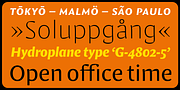 Comma Base, a Sans Serif Font by Martin Majoor (Thumbnail 5 of 9)