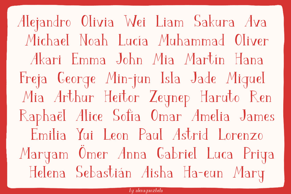 AURORA LANE - display typeface, a Handwritten Font by alenaganzhela (Photo 5 of 14)