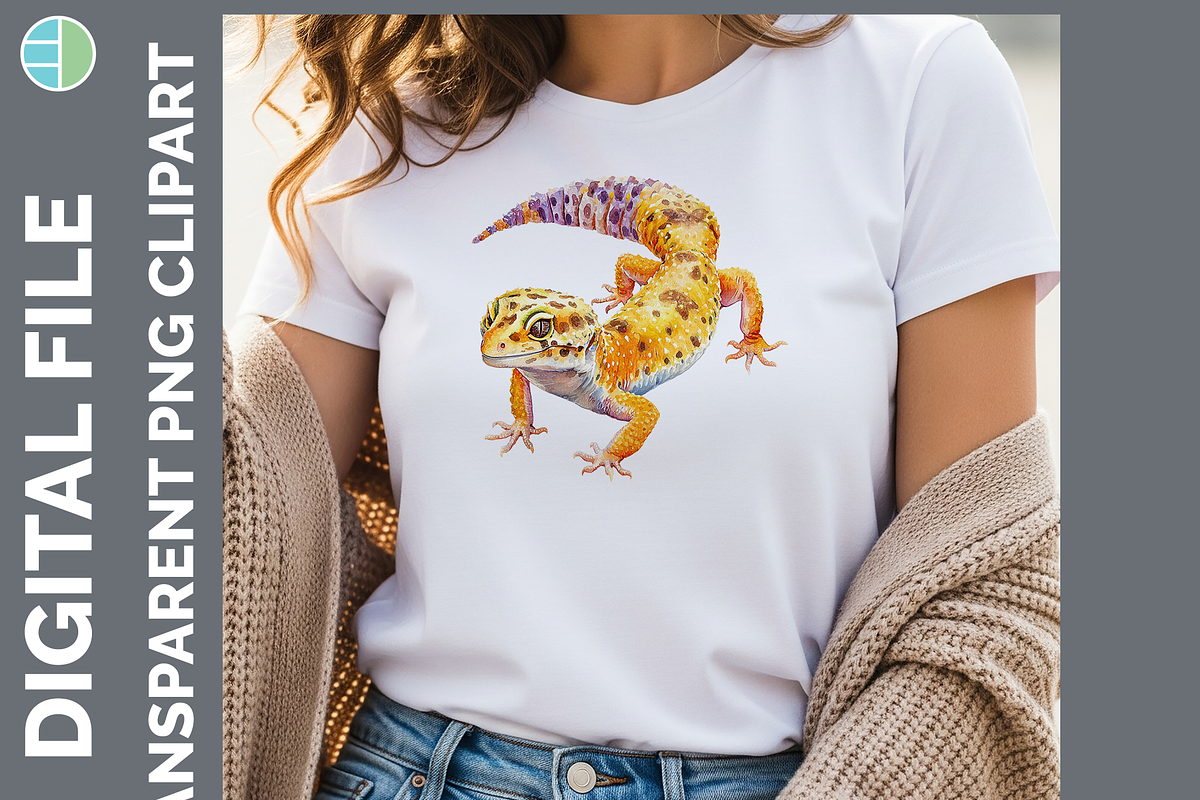Lizard Illustration Bundle, 21 PNG, an Animal Illustration by Enliven Designs (Photo 9 of 9)
