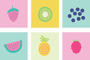 Summer Fruits, an Object Graphic by Kanga & Moose (Thumbnail 2 of 4)