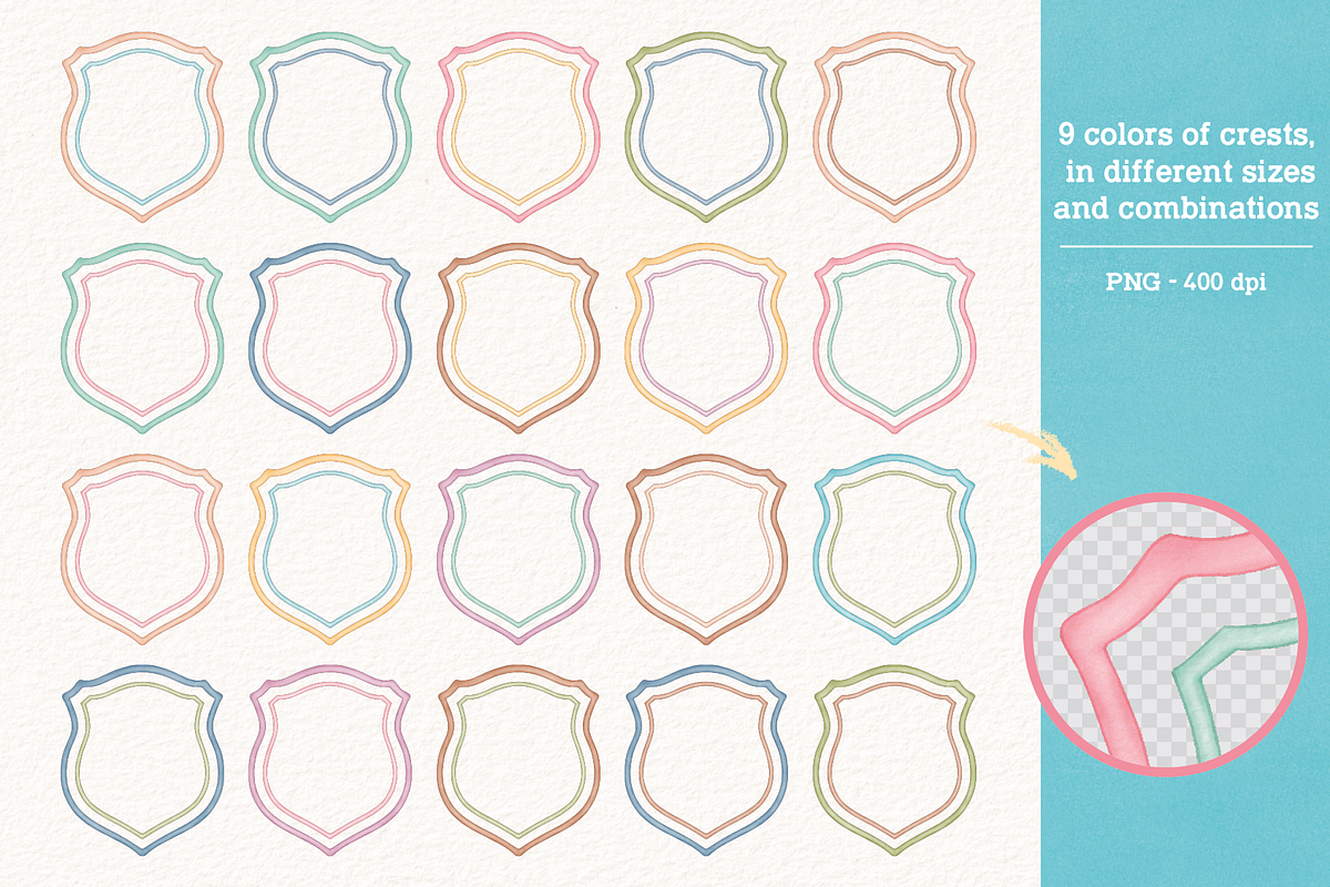 Alphabet - Cliparts Set, an Illustration by Estudio Daiane Barbosa (Photo 4 of 10)