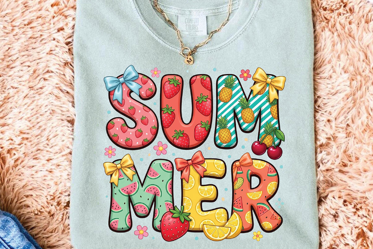 Colorful Summer Png, Summer Sublima, a Work Illustration by DreamPrint404 (Photo 6 of 6)