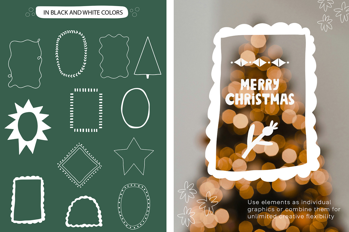 Cozy Holidays | Christmas Clipart, a Decorative Illustration by danceyourlife (Photo 11 of 15)