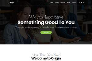 Origin - Multipurpose One Page