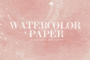 12 Watercolor Papers - Part 2, a Texture Graphic by Orange Fox (Thumbnail 1 of 5)