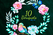 Amazing Botanic 2 - floral elements., an Illustration by RosaPompelmo (Thumbnail 3 of 5)