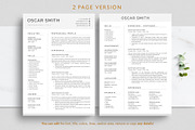 Modern Resume/CV Template - OSCAR, a Resume Template by TheStandOutResume (Thumbnail 3 of 10)