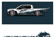 Epic Truck Design Graphic, a Transportation Illustration by CarWrap design (Thumbnail 3 of 3)