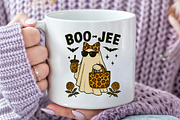 Halloween Boo Ghost Boo-Jee Ghost, an Illustration by Craft Nest (Thumbnail 5 of 6)