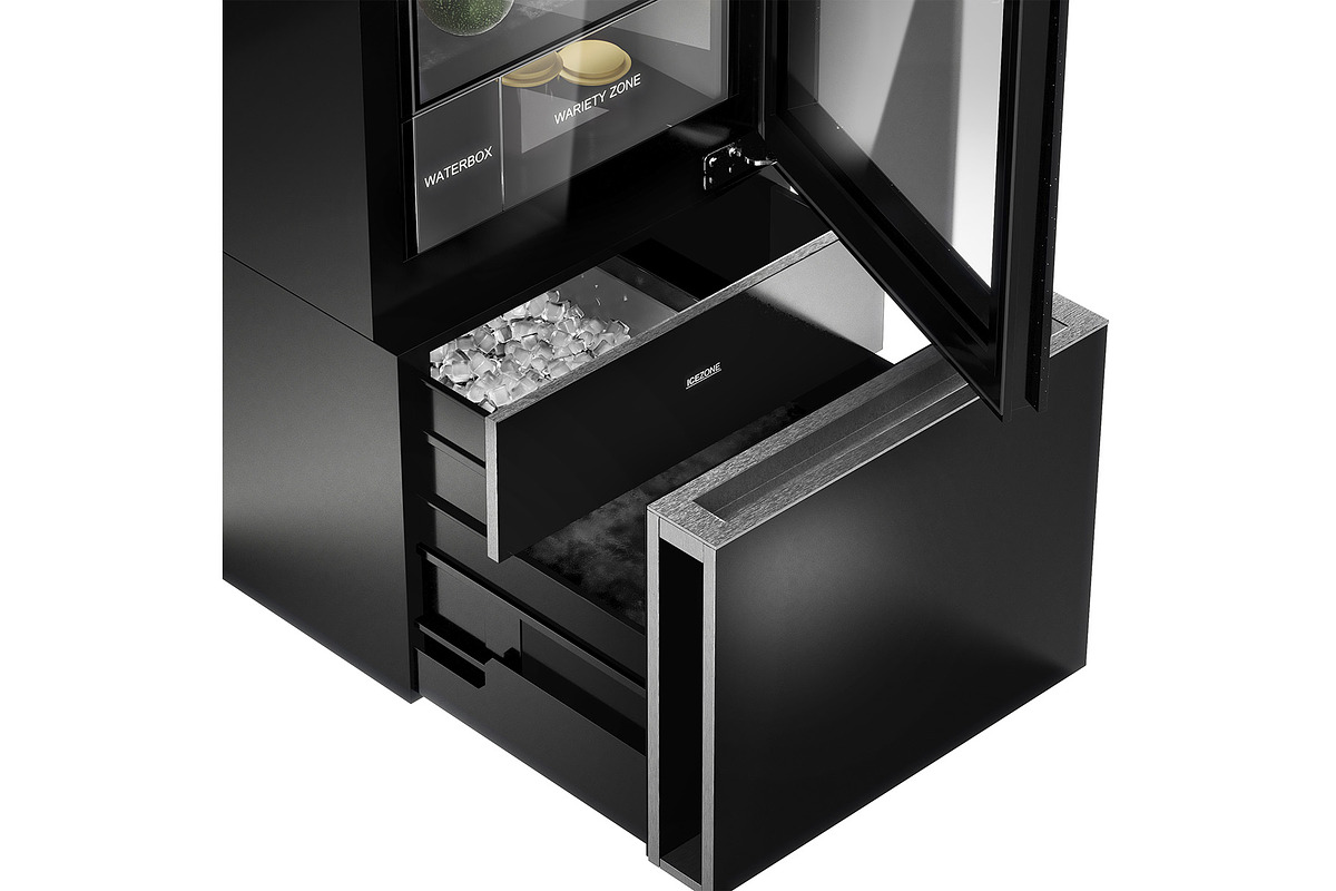 Casarte brand built-in ice bar Haier, a Furniture 3D Model by Archidizer (Photo 5 of 7)