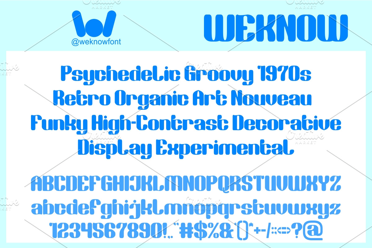 Abundance Font, a Sans Serif Font by weknow (Photo 4 of 8)