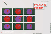 Printable Prints 2 Cards Holidays, a Card Template by SuperBY Market (Thumbnail 3 of 4)