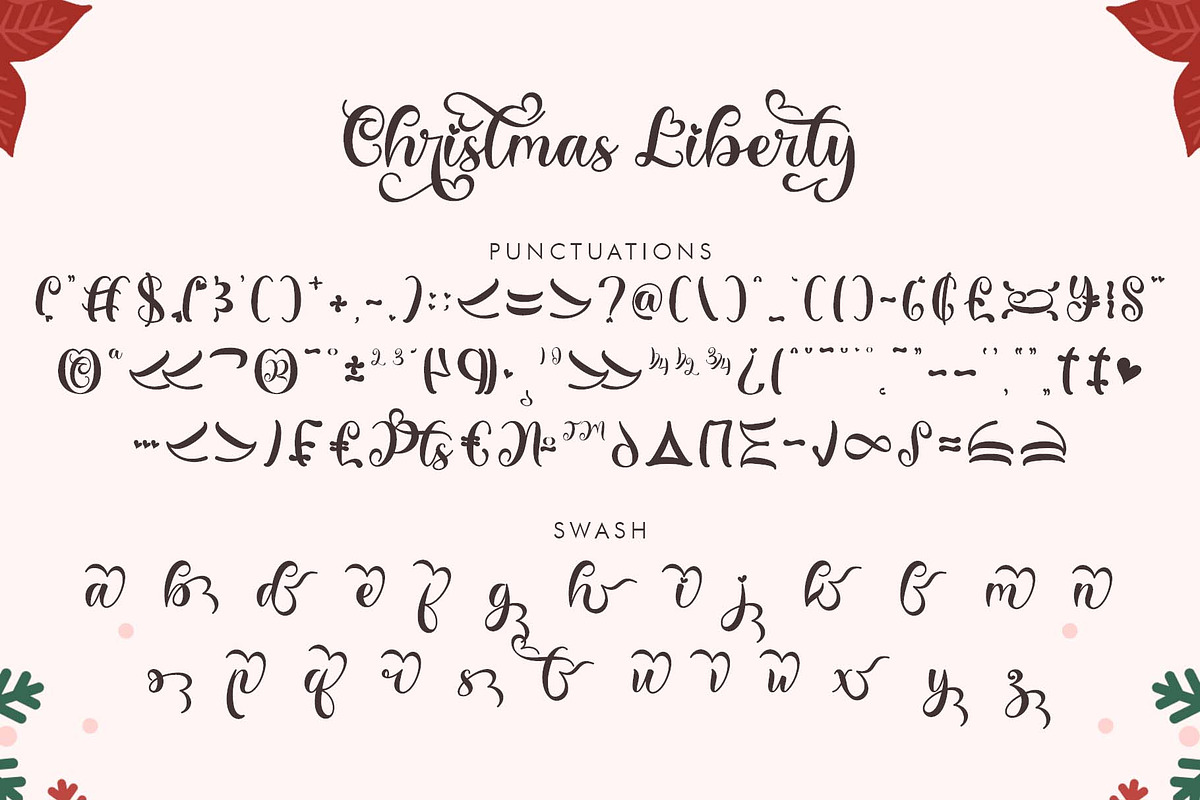 Christmas Liberty, a Handwritten Font by Yoga Letter (Photo 7 of 8)