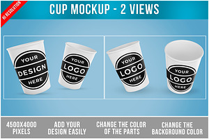 Cup Mockup PSD