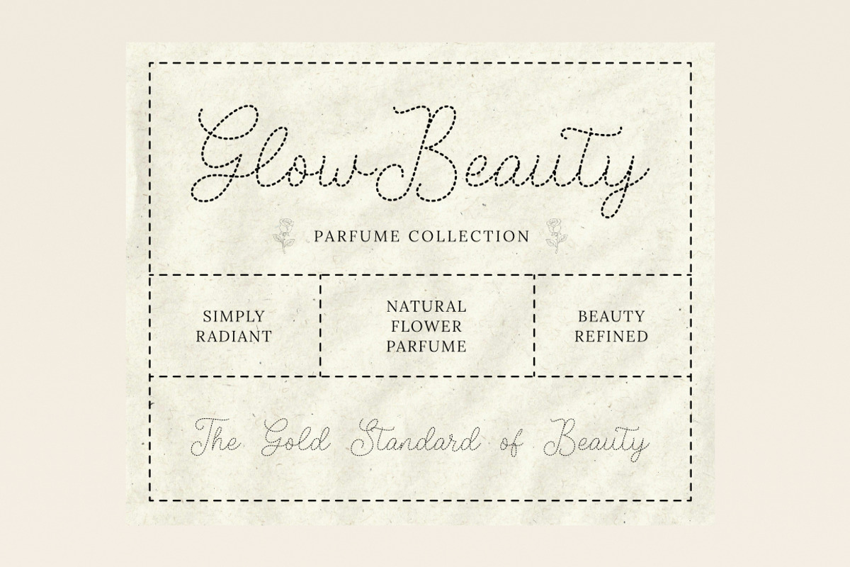 Aurelian - Dotted Script Font, a Script Font by Bluestype Studio (Photo 3 of 6)