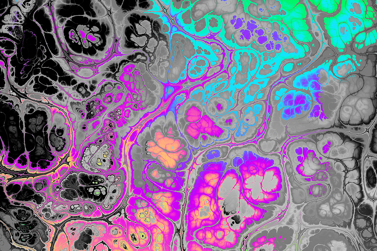 Acid psychedelic textures 50 Pack, a Texture Graphic by tkdesign (Photo 14 of 50)