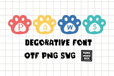 Paws OTF PNG SVG