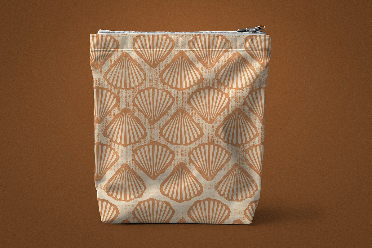 Vintage shell seamless boho pattern, a Pattern Graphic by Sir13 (Photo 8 of 9)