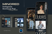 Hype Instagram Template - Minored, a Social Media Template by Gibcreat (Thumbnail 1 of 4)