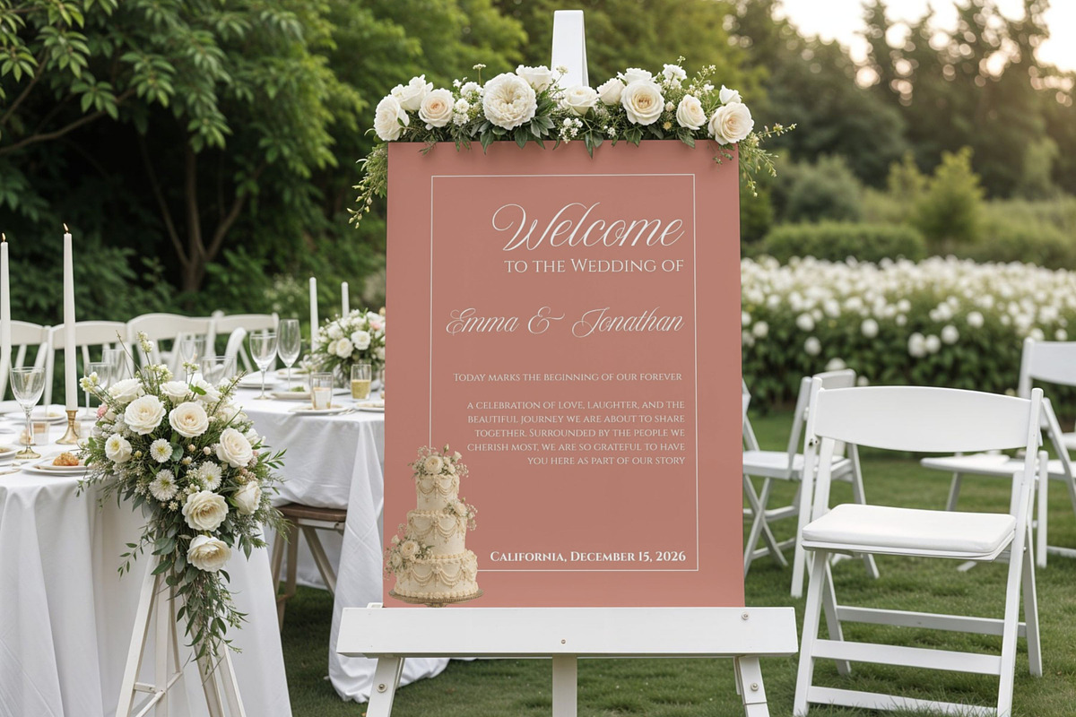 Green and Terracotta Wedding Website, a Landing Page Template by Everyday Perfection (Photo 9 of 12)
