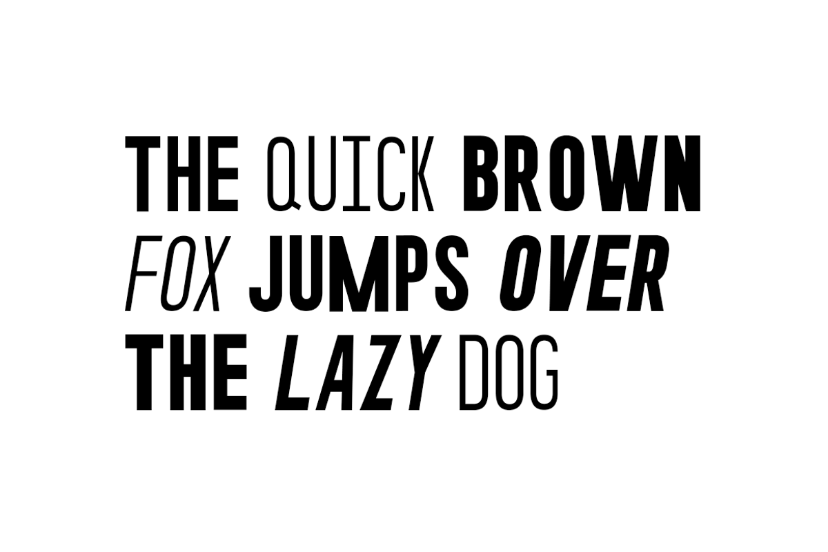 IMPULSE - Display /Headline Typeface preview 2