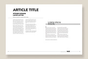 Magazine Template 08, a Magazine Template by pmvch (Thumbnail 3 of 12)