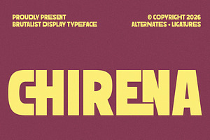 Chirena Sans Serif