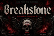 Breakstone, a Blackletter Font by Wow Magic (Thumbnail 3 of 5)