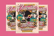 Valentines Day Party Flyer, a Flyer Template by Muhamad Iqbal hidayat (Thumbnail 1 of 4)