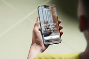 24 iPhone 17 Pro in Hand Mockups, an iPhone Mockup by Asylab (Thumbnail 70 of 107)
