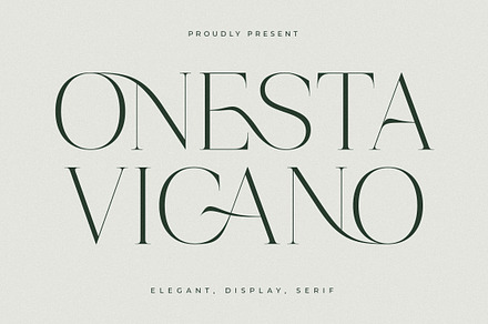 Onesta Vigano Elegant Display Seri