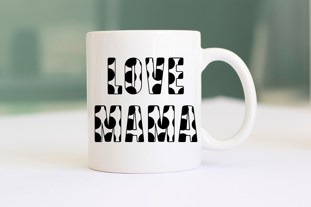 Love Mama Font, a Script Font by Cutie_Kate_Studio (Photo 7 of 10)