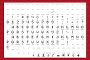 Christmas Knitted Font Web, a Symbol Font by Artolus (Thumbnail 4 of 9)
