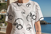 Headphones. Sketch and patterns, an Illustration by Canatic (Thumbnail 9 of 9)