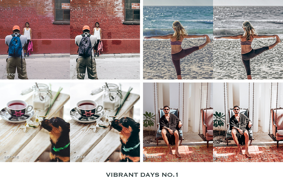 Vibrant Lightroom Presets Mobile, a Preset Add-On by VEER (Photo 6 of 18)