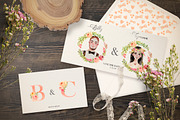 LOVE wedding  floral collection, an Object Graphic by DigitalDream (Thumbnail 7 of 14)