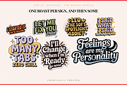 Funny Zodiac Digital Sticker Set, an Object Graphic by Jakayla Digital Co (Thumbnail 3 of 20)