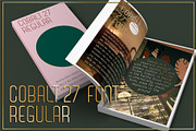 Cobalt 27 Modernist Regular Font, a Sans Serif Font by Lee Iley (Thumbnail 1 of 6)