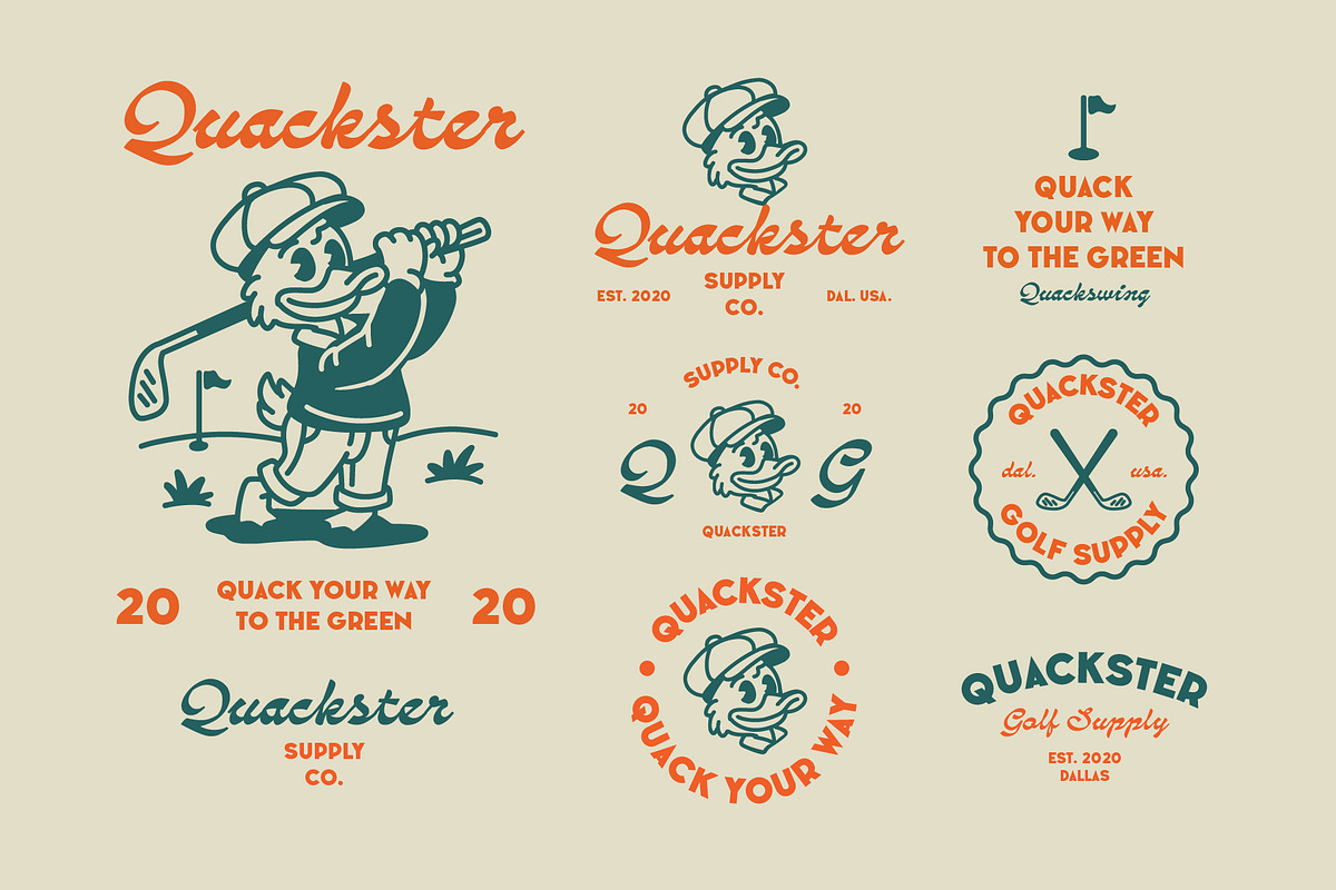 Animals Golf Mascot Bundle, a Sport Illustration by Skilline Supply Co. (Photo 7 of 22)
