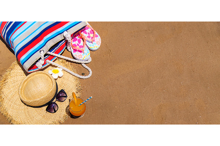 Bag and things for relaxing on the, a Holiday Photo by yanadjana