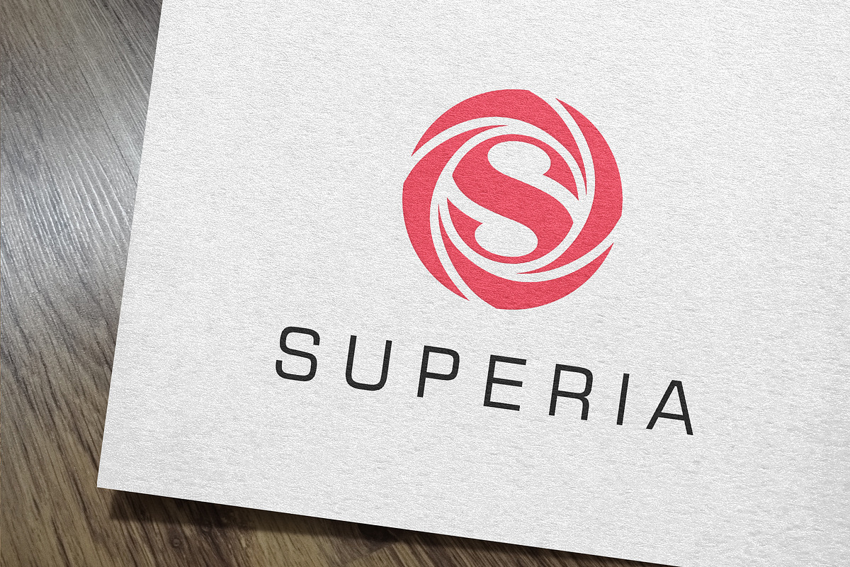 Superia Logo, a Branding & Logo Template by IKarGraphics (Photo 1 of 4)